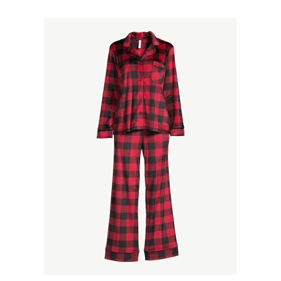 Other - Nwt Joyspun Women's Velour Knit Pajama Set, 2-Piece,Size 3X 22W/24W